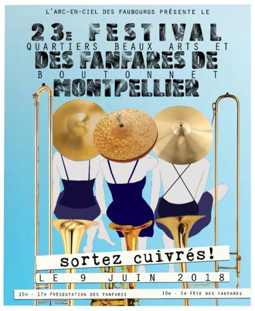 Festival des Fanfares de Montpellier . POBB 2018